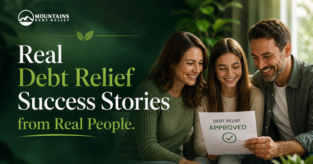 Real Debt Relief Success Stories from Real People